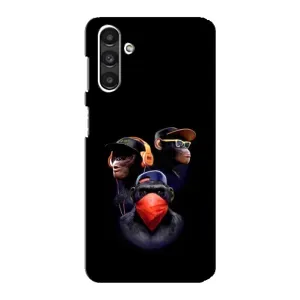 Чехол с Обезьянами Samsung Galaxy M34 (5G) - (AlphaPrint) (Три обезьяны)