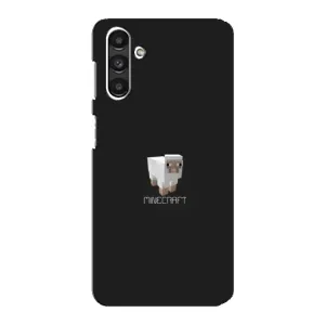 Чехол Майнкрафт на Samsung Galaxy M34 (5G) (AlphaPrint) Minecraft (Овечка Майнкрафт)