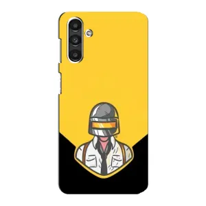 Чехол PUBG для Самсунг М34 (5G) (AlphaPrint) (Пабг в шлеме)