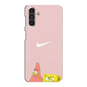 Чехол Губка Боб для Самсунг М34 (5G) (Патрик и Губка)