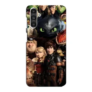 Чехол как приручить дракона на Samsung Galaxy M34 (5G) (Персонажи дракона)