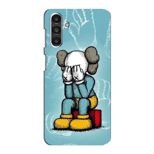 Чехол с принтом «Плач Bearbrick» для Samsung Galaxy M34 (5G)