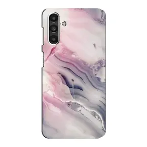 Мраморный чехол на Samsung Galaxy M34 (5G) (VPrint) (Пурпурный Мрамор)