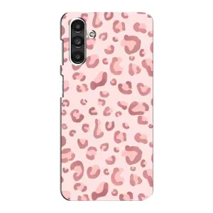 Чохол з розовим принтом для Samsung Galaxy M34 (5G) (Рожевий леопард)