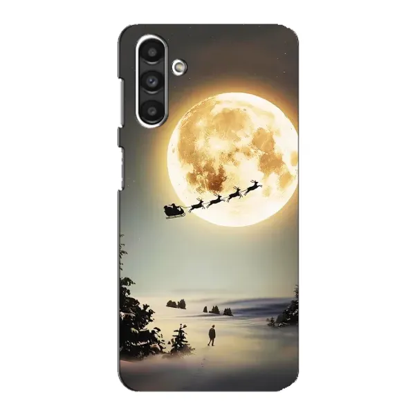 Чехол с принтом «Санта на луне» для Samsung Galaxy M34 (5G) Чехол с принтом «Санта на луне» для Samsung Galaxy M34 (5G)