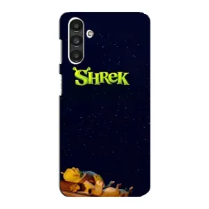 Чехол с мультфильмом Шрек на Samsung Galaxy M34 (5G) (Отдыхающий Шрек)
