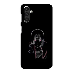 Чехлы на тему: Итачи Учиха для Samsung Galaxy M34 (5G) (AlphaPrint) (силуэт Итачи)