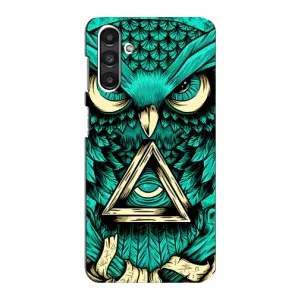 Чехол с птицами на Samsung Galaxy M34 (5G) (VPrint) (Сова с глазом)