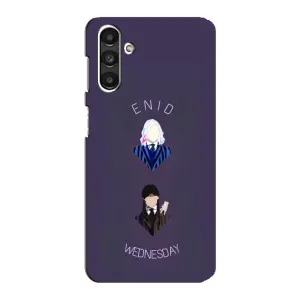 Чехлы Венсдей на Samsung Galaxy M34 (5G) Уэнсдей (AlphaPrint) (Уэнздей и подруга)