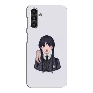 Чехлы Венсдей на Samsung Galaxy M34 (5G) Уэнсдей (AlphaPrint) (Уэнздей и Вещь)
