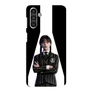 Чехлы Венсдей на Samsung Galaxy M34 (5G) Уэнсдей (AlphaPrint) (W-Wednesday)