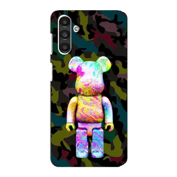 Чехол с принтом «Яркий Bearbrick» для Samsung Galaxy M34 (5G)