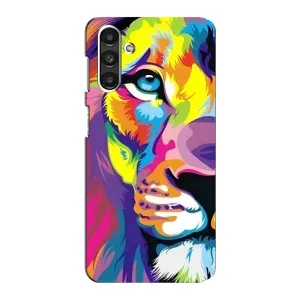 Чехол со Львом для Samsung Galaxy M34 (5G) (VPrint) (Яркий Лев)
