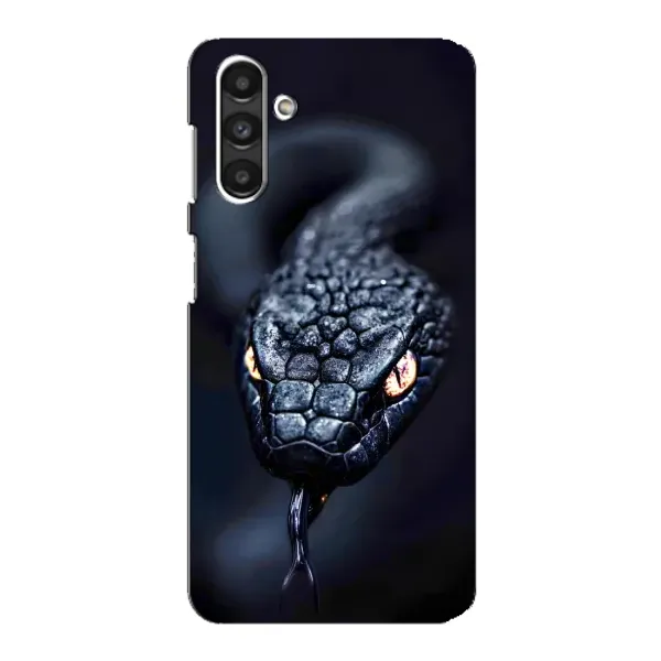 Чехол с принтом «Черная змея» для Samsung Galaxy M34 (5G)