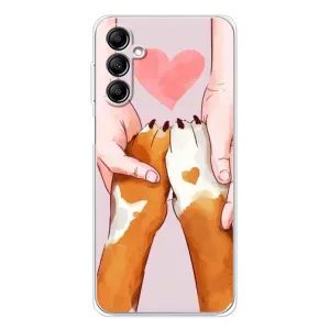 Чехлы с собаками для Samsung Galaxy M35 5G (VPrint) (Любовь к собакам)