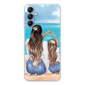Чехол с печатью для Samsung Galaxy M35 5G - (Мама с ребенком) (AlphaPrint)