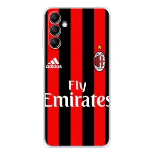 Чехлы для Samsung Galaxy M35 5G (VPrint) - Футбольные клубы (Milan)