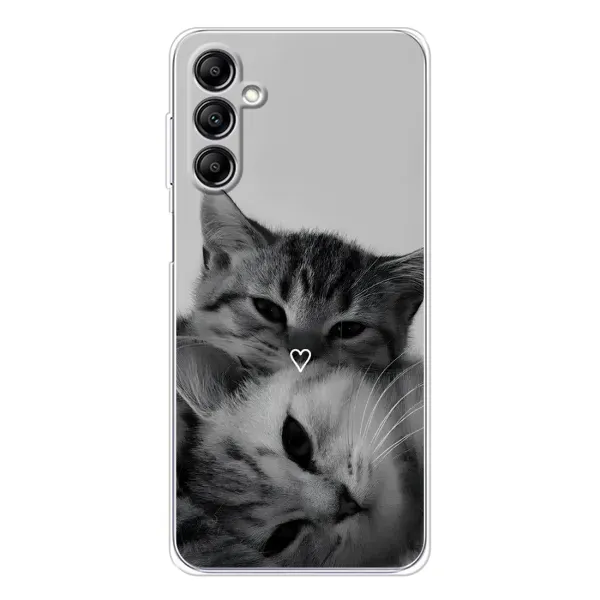Чохол з принтом «Пара котів» для Samsung Galaxy M35 5G