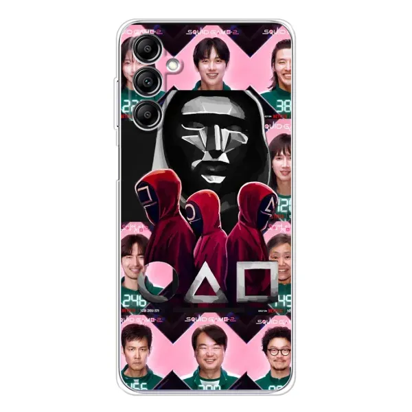 Чохол з принтом «Учасники Гра кальмара» для Samsung Galaxy M35 5G