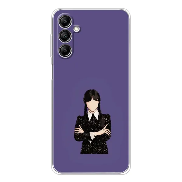 Чехол с принтом «Уэнздей в черном» для Samsung Galaxy M35 5G Чехол с принтом «Уэнздей в черном» для Samsung Galaxy M35 5G