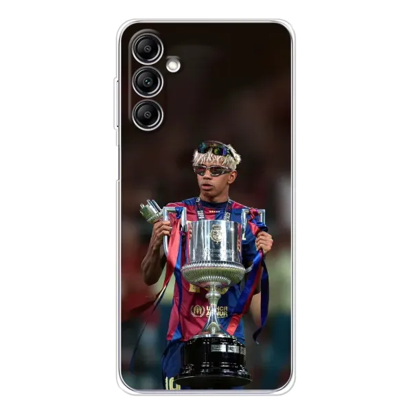 Чехол с принтом «Ямаль с кубком» для Samsung Galaxy M35 5G