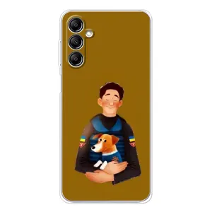 Чехлы с картинкой собаки Патрон для Samsung Galaxy M35 5G (AlphaPrint) (ЗСУ Патрон)