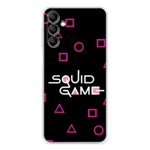 Чехол Гра в кальмара для Samsung Galaxy M36 5G (Паттерн Игра кальмара)