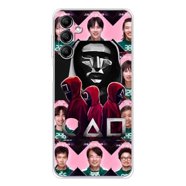 Чехол с принтом «Участники Игра кальмара» для Samsung Galaxy M36 5G Чехол с принтом «Участники Игра кальмара» для Samsung Galaxy M36 5G