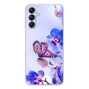 Чохли з квітами для Samsung Galaxy M36 (VPrint) (Метелик на квітах)
