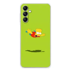 Чjхол з Сімпсонами для Samsung Galaxy M36 (VPrint) (Барт Сімпсон)