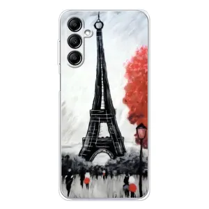 Чехол Эйфелева Башня для Samsung Galaxy M36 - (AlphaPrint) (Башня в Париже)