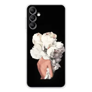 Чехлы (ART) Цветы на Samsung Galaxy M36 (VPrint) (Білі квіти)