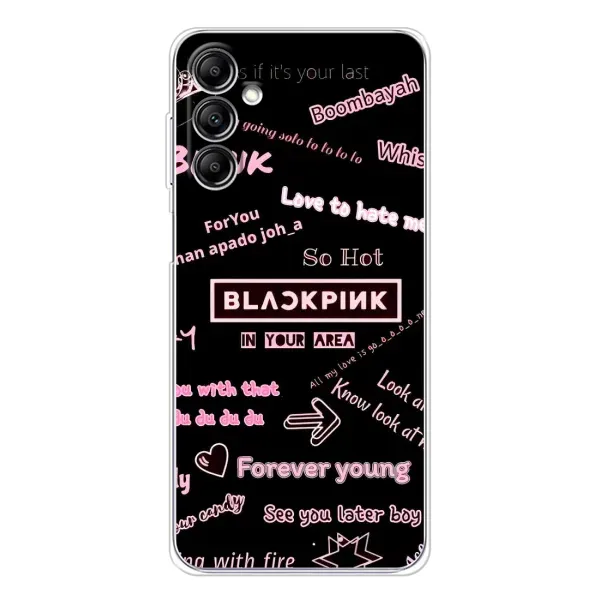 Чехол с принтом «BLACKPINK» для Samsung Galaxy M36