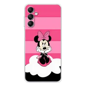 Эксклюзивный чехол для Samsung Galaxy M36 (AlphaPrint - Мультяшные) (Девочка Maus)