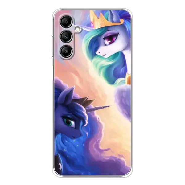 Чехол с принтом «Единорожки» для Samsung Galaxy M36