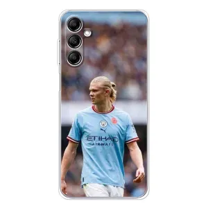 Чохли з футболістом Ерлінг Холанд для Samsung Galaxy M36 (AlphaPrint) (Ерлинг Холанд)