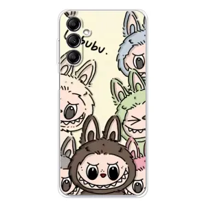 Чохол з Лабубу на Samsung Galaxy M36 (Золота мавпа Bored Ape)