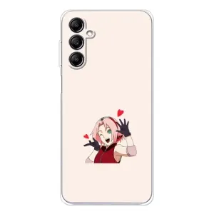 Чехлы Персонажи Аниме Наруто для Samsung Galaxy M36 (AlphaPrint) (Лайк Сакура)