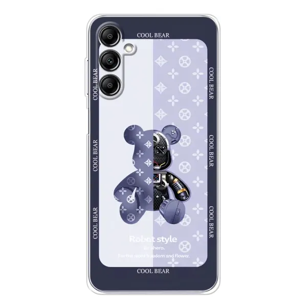 Чохол з принтом «Медведик LV» для Samsung Galaxy M36