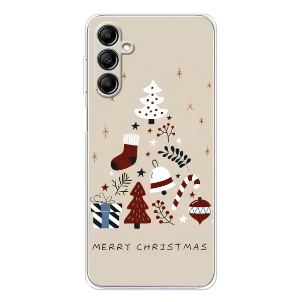 Чехол с принтом «Merry Christmas» для Samsung Galaxy M36