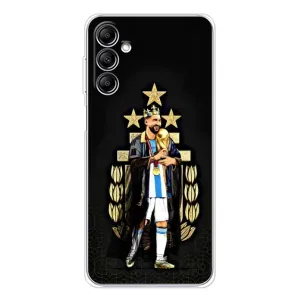 Чохли для Samsung Galaxy M36 (Leo чемпіон) (AlphaPrint) (Мессі Король)