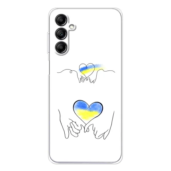 Чехол с принтом «Мир Украине» для Samsung Galaxy M36
