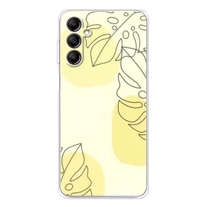 Силконовий чохол з принтом в квітах на Samsung Galaxy M36