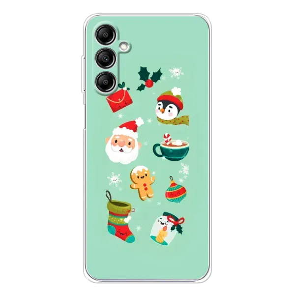 Чехол с принтом «Настроение НГ» для Samsung Galaxy M36