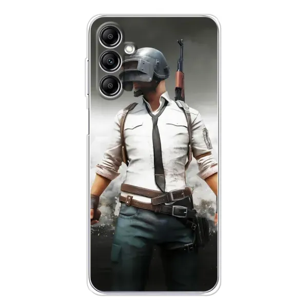Чехол с принтом «Пабг мен» для Samsung Galaxy M36
