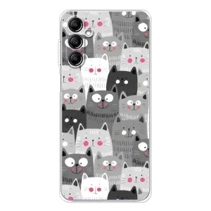 Чохли з Котиками для Samsung Galaxy M36 (VPrint) (Мальовані котики)
