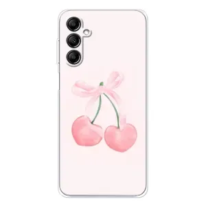 Чохол з розовим принтом для Samsung Galaxy M36 (Рожеві вишні)