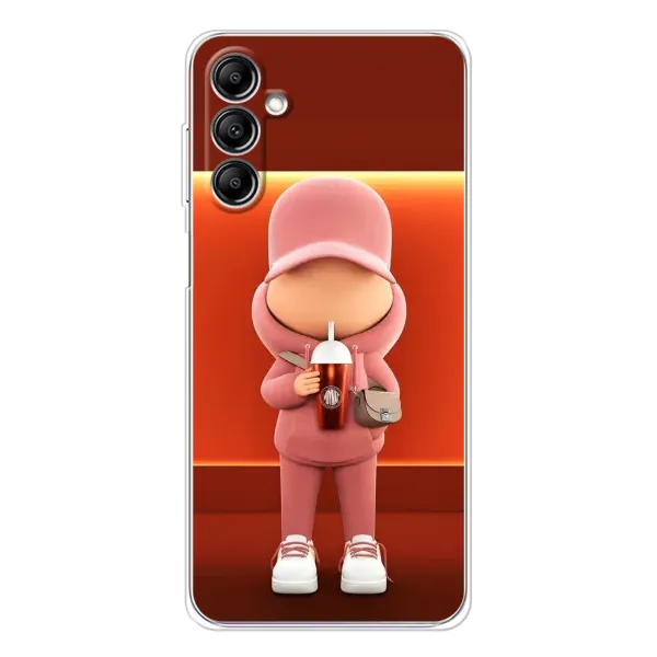 Чохол з принтом «З Кавою» для Samsung Galaxy M36