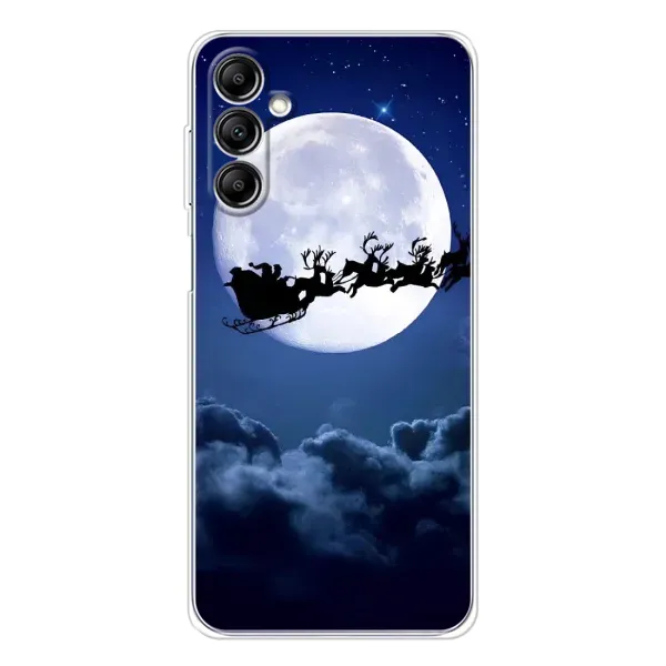 Чехол с принтом «Санта - луна» для Samsung Galaxy M36