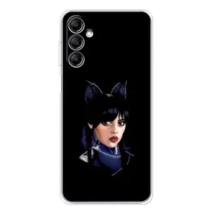 Чохли Венсдей на Samsung Galaxy M36 Уенсдей (AlphaPrint) (серйозна Венздей)